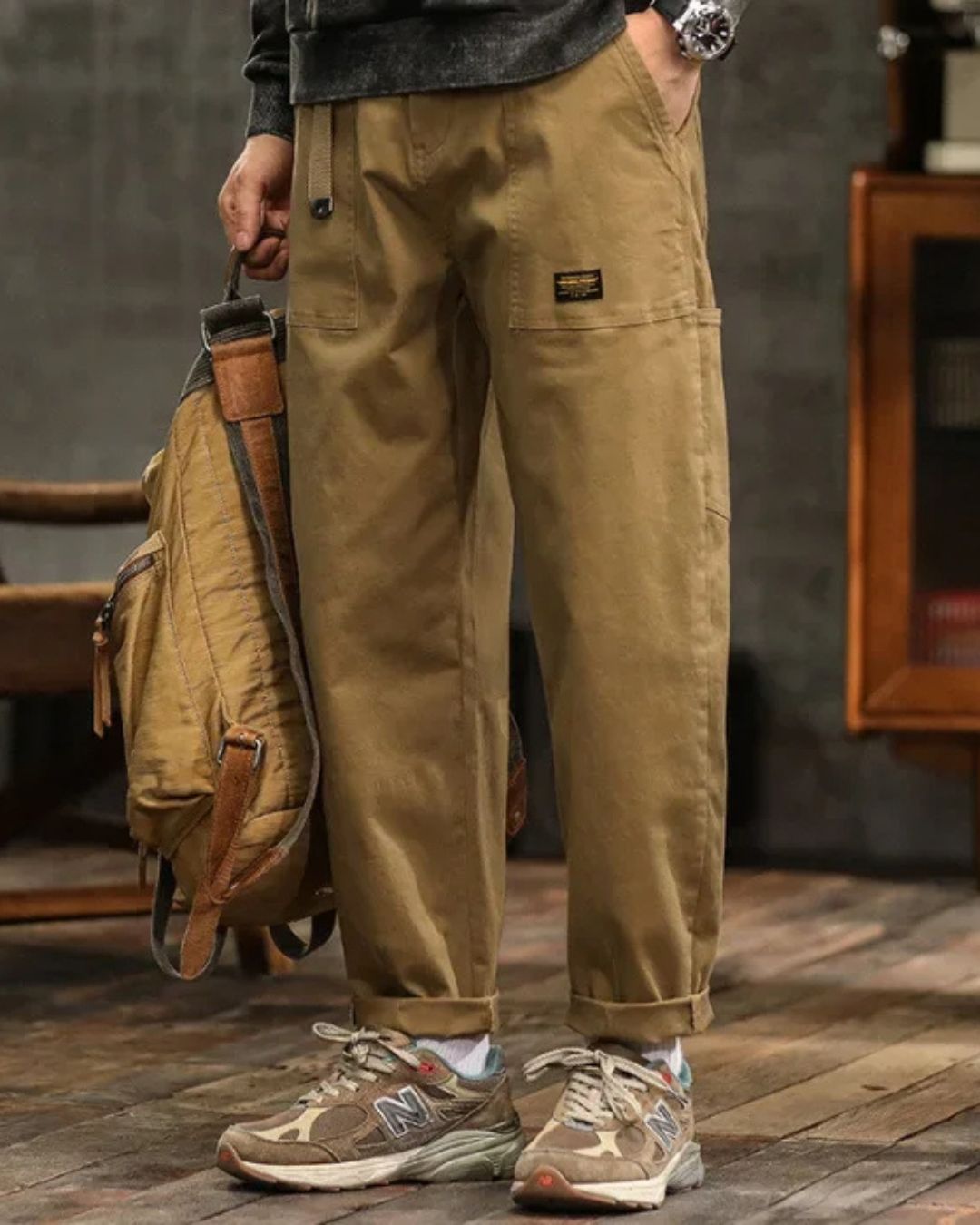 Elivo-Paris | Pantalon cargo classique