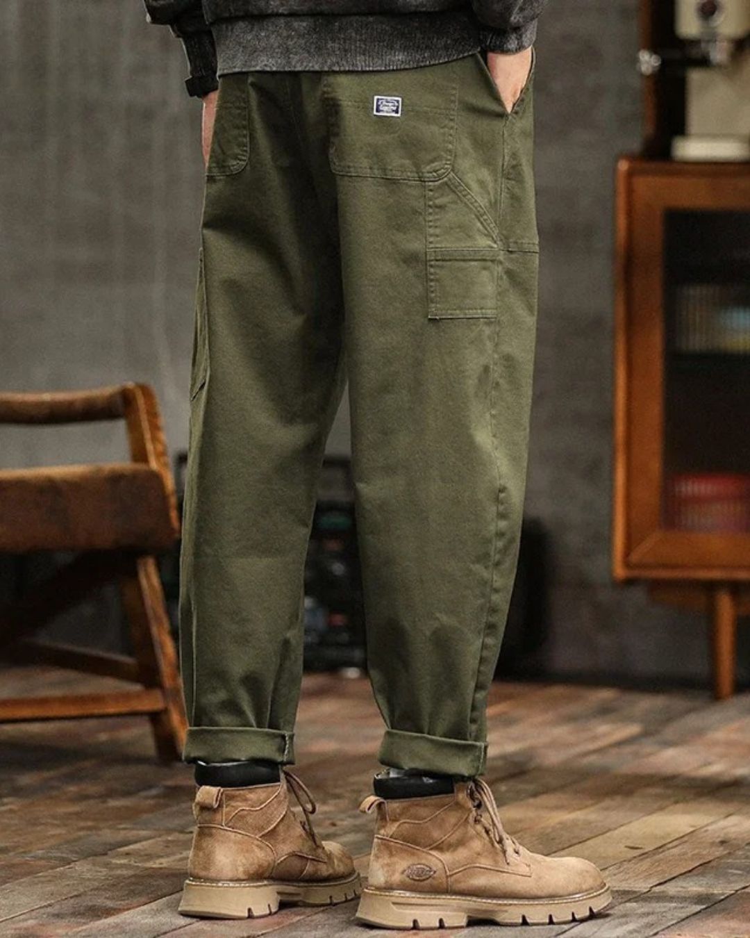 Elivo-Paris | Pantalon cargo classique