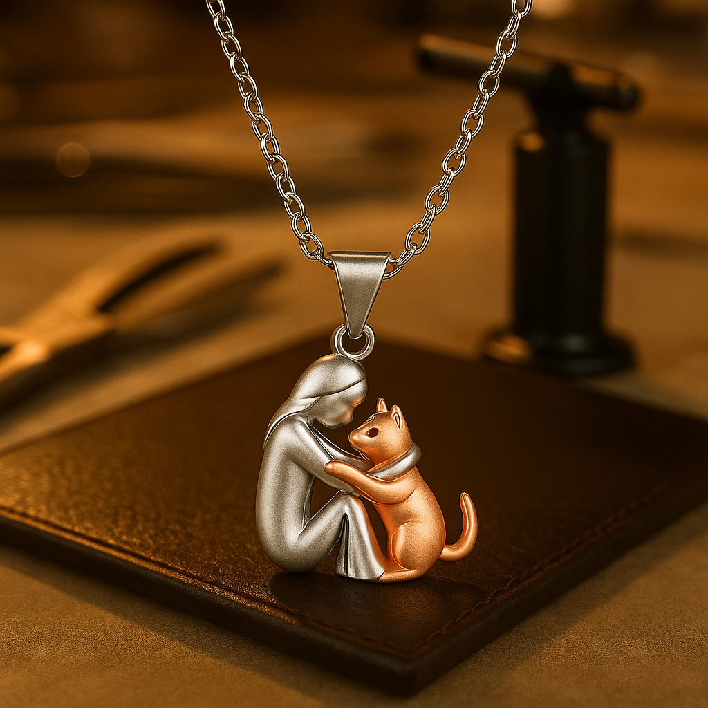 Elivo™ | Collier pendentif Étreinte