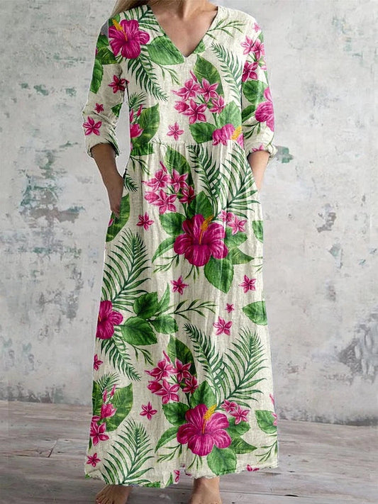 Rosaline™ – Robe Classique Fleurie Vintage 6