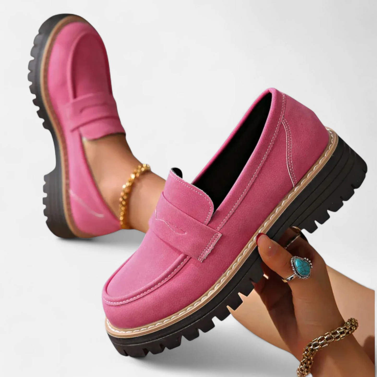 Énora™ - Mocassins orthopédiques confortables