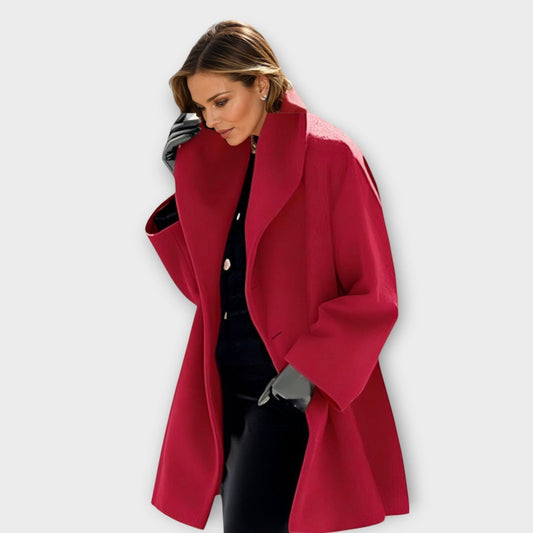 Alice™ | Manteau coupe-vent en laine de luxe