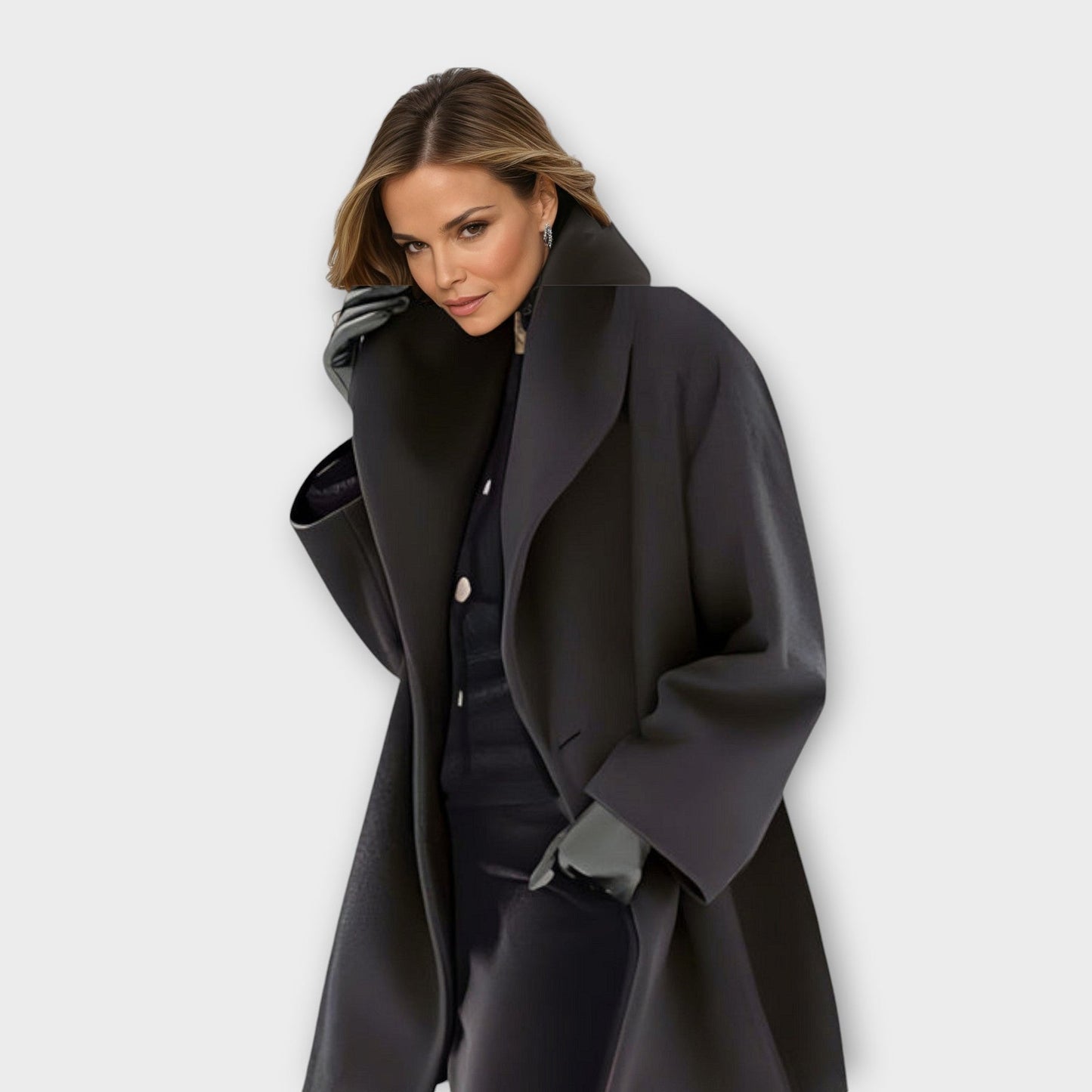 Alice™ | Manteau coupe-vent en laine de luxe
