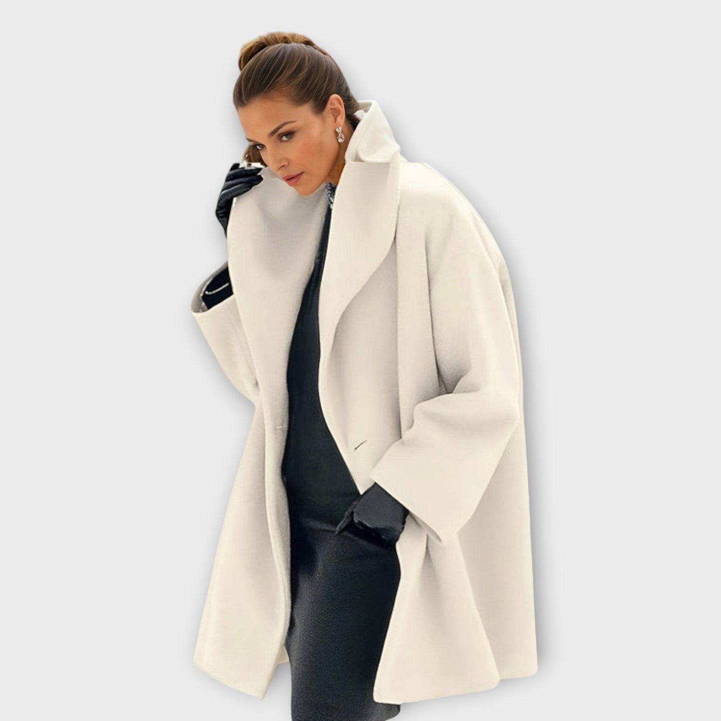 Alice™ | Manteau coupe-vent en laine de luxe