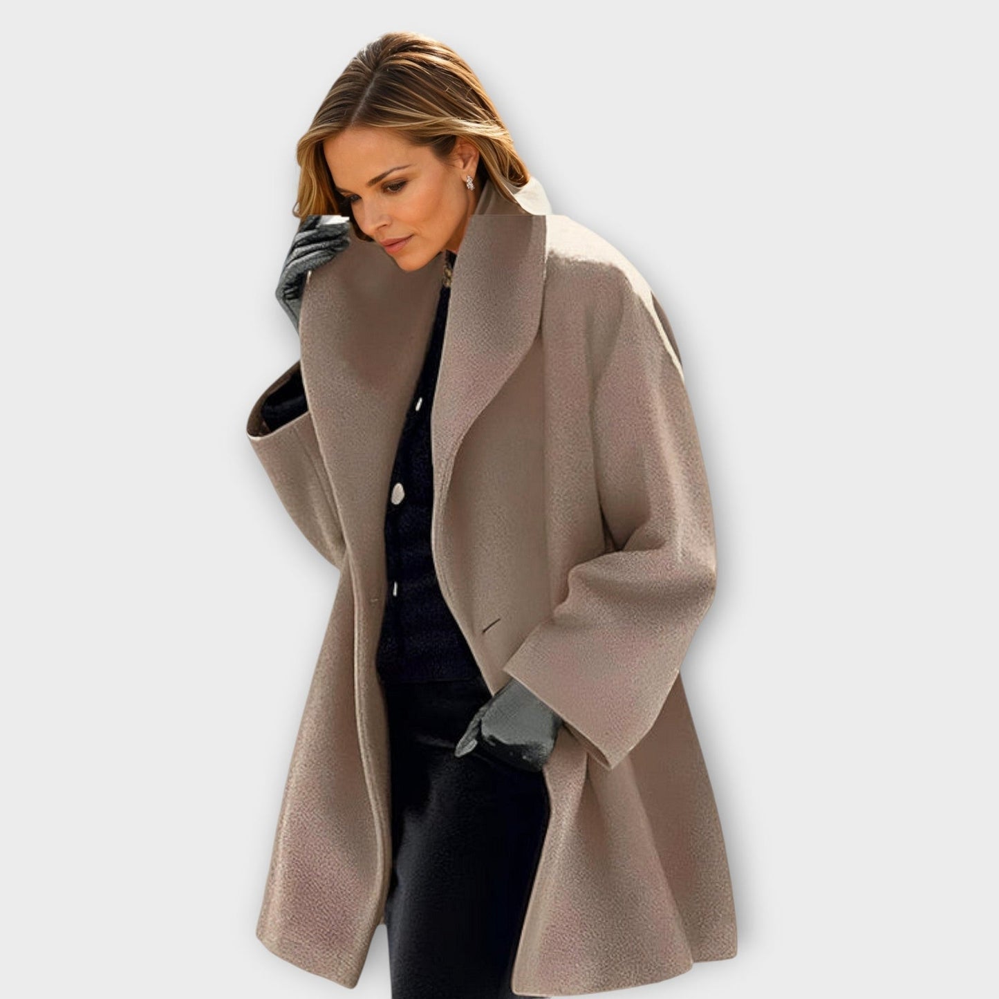 Alice™ | Manteau coupe-vent en laine de luxe