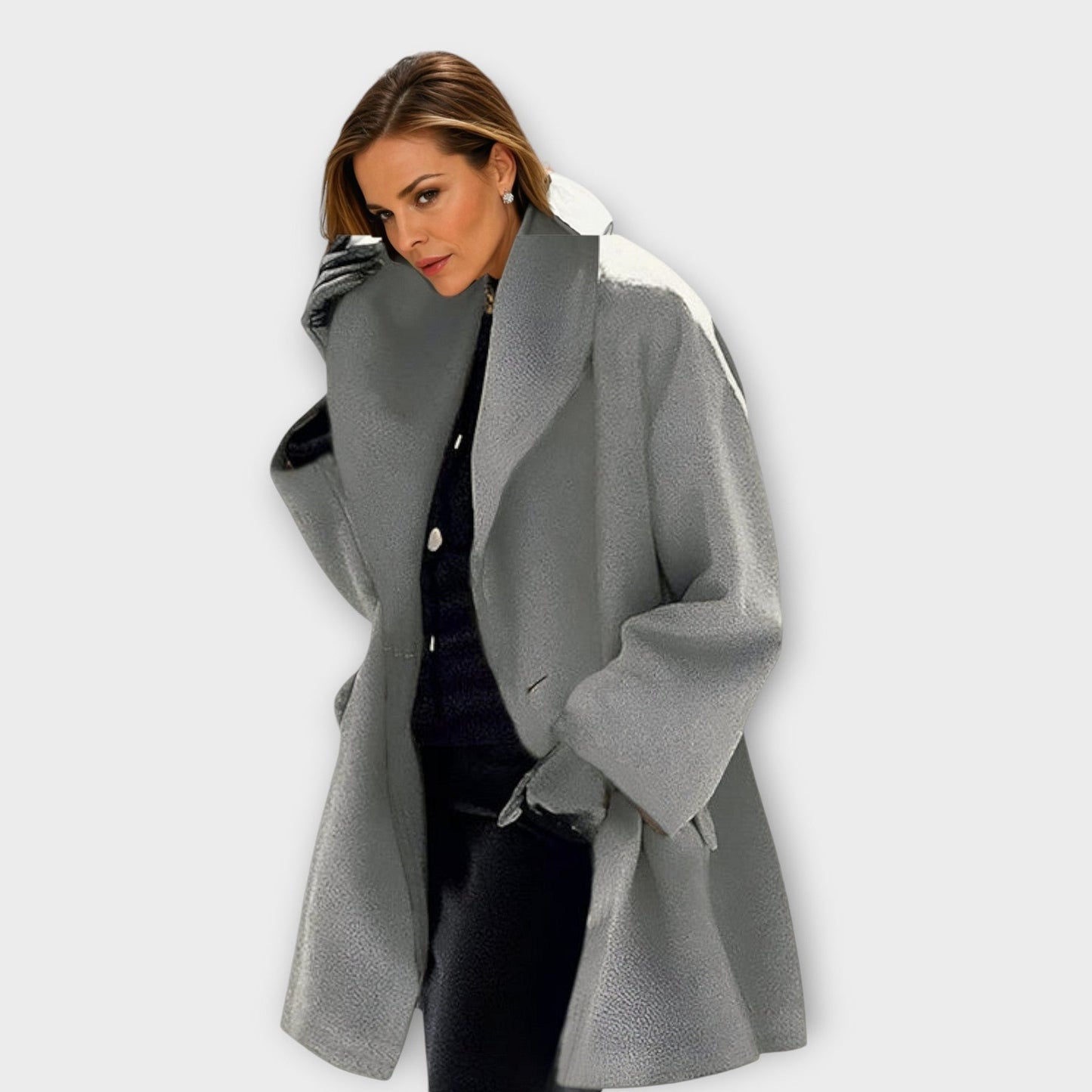 Alice™ | Manteau coupe-vent en laine de luxe