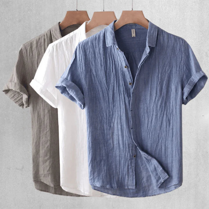 Baptiste™ – Chemise élégante à manches courtes avec boutons