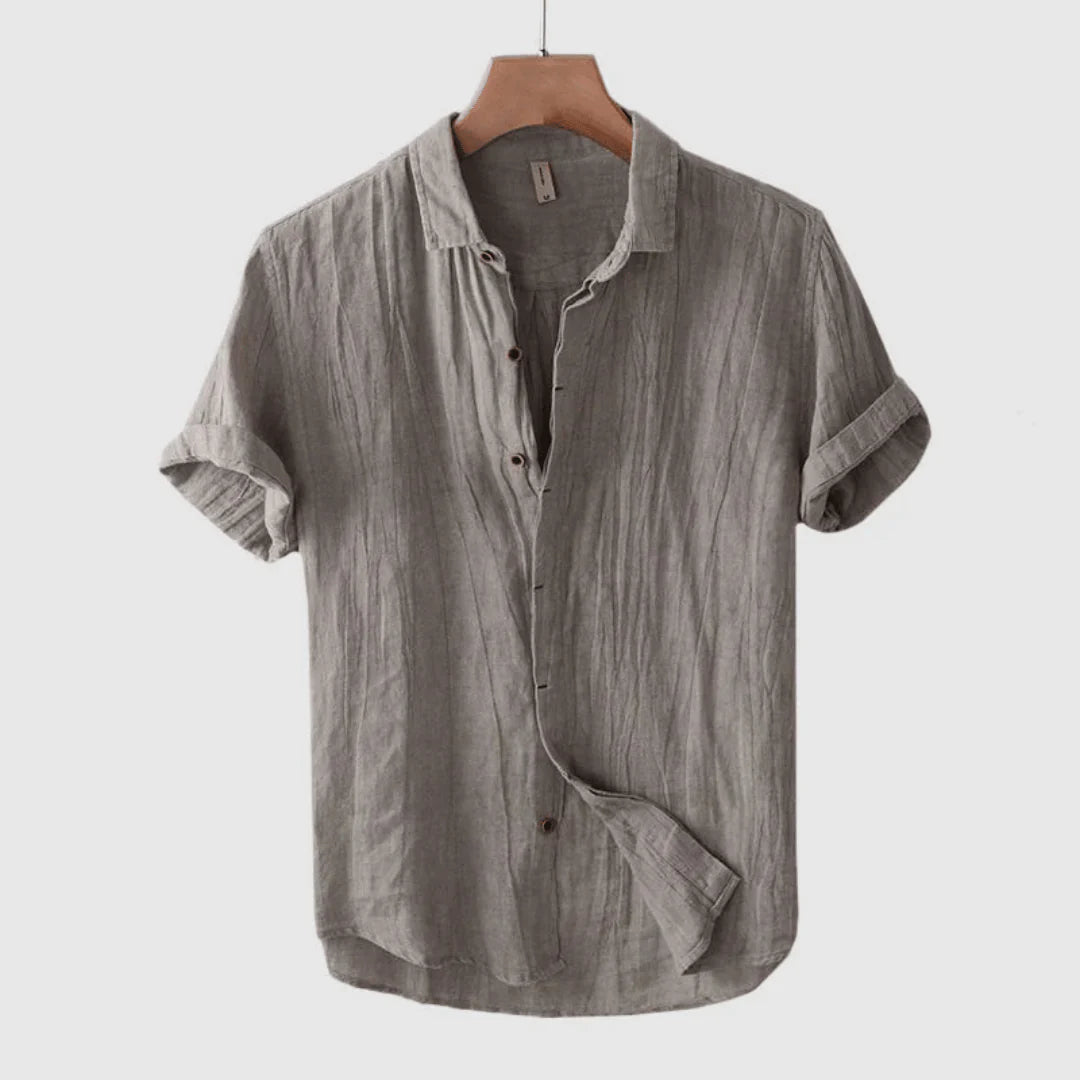 Baptiste™ – Chemise élégante à manches courtes avec boutons
