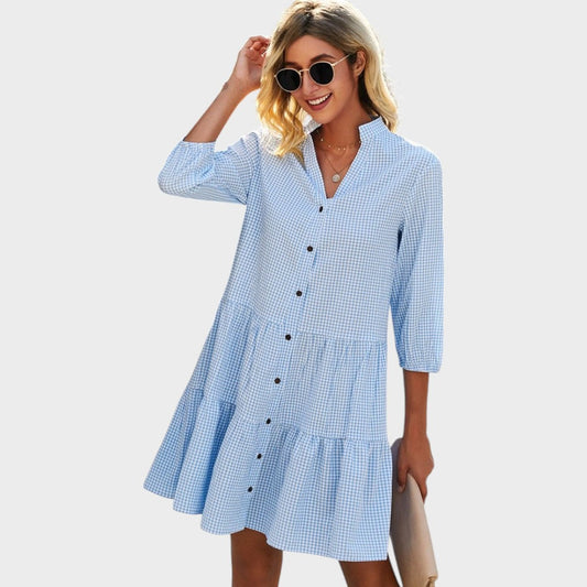 Camille™ - Robe midi fluide