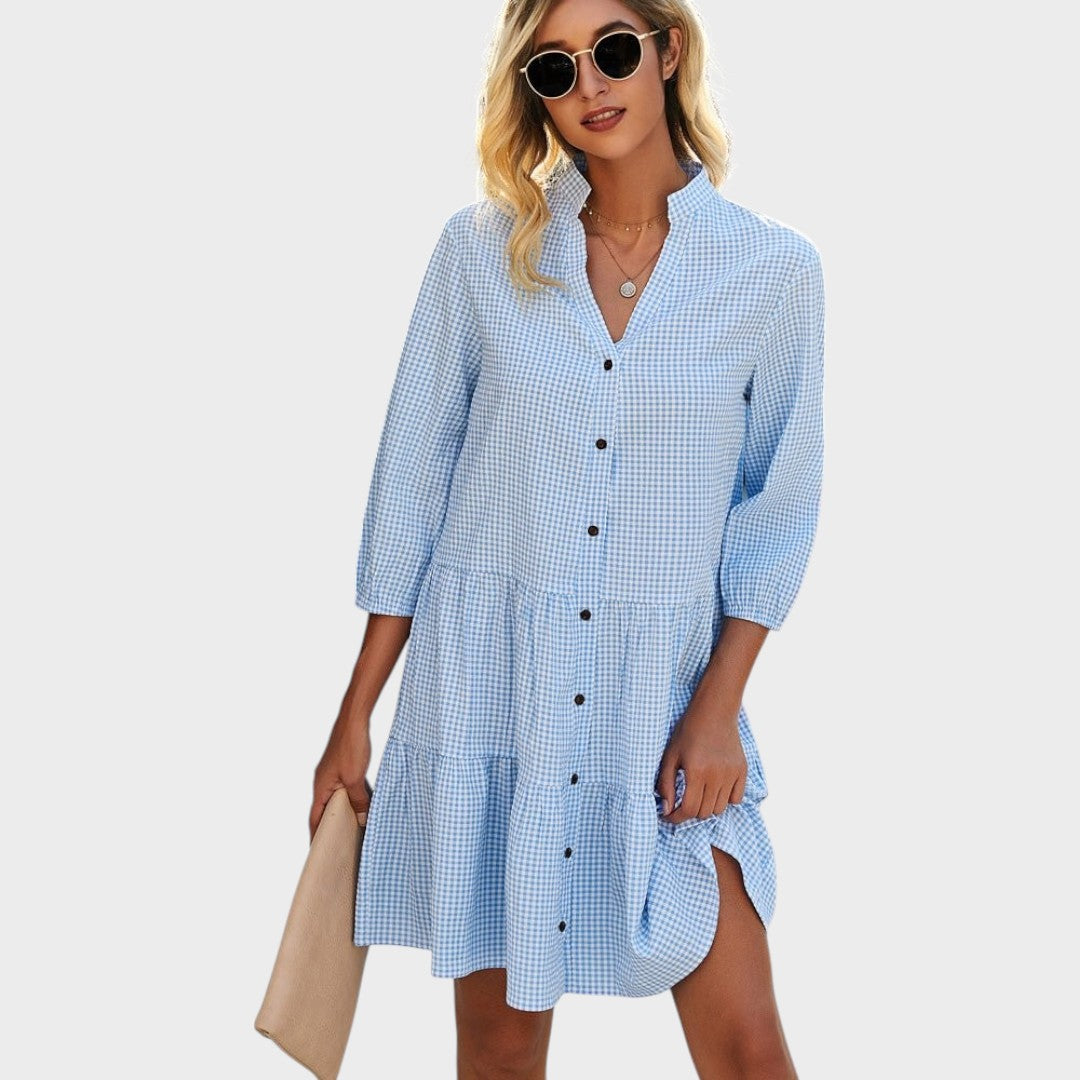 Camille™ - Robe midi fluide