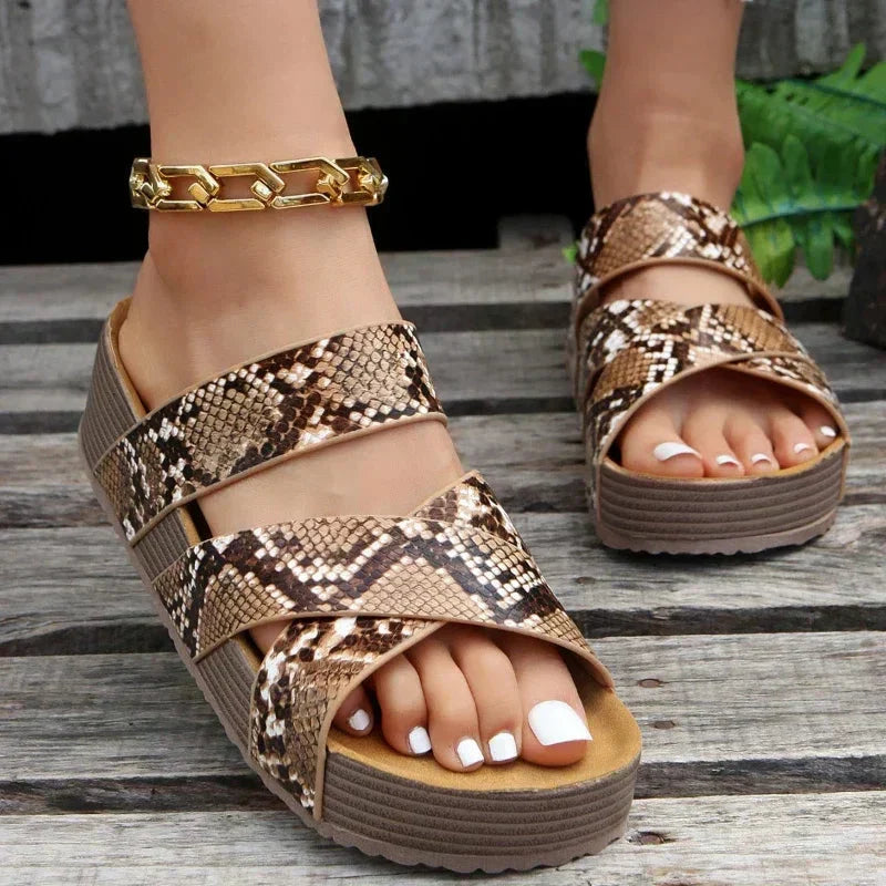Lilou™ - Sandales Orthopédiques en Cuir