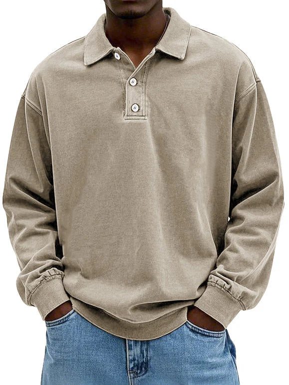 Mathieu™ - Chemise Vintage à Manches Longues