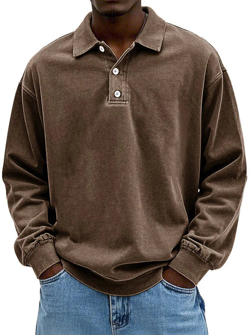 Mathieu™ - Chemise Vintage à Manches Longues