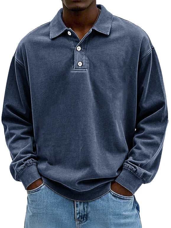 Mathieu™ - Chemise Vintage à Manches Longues