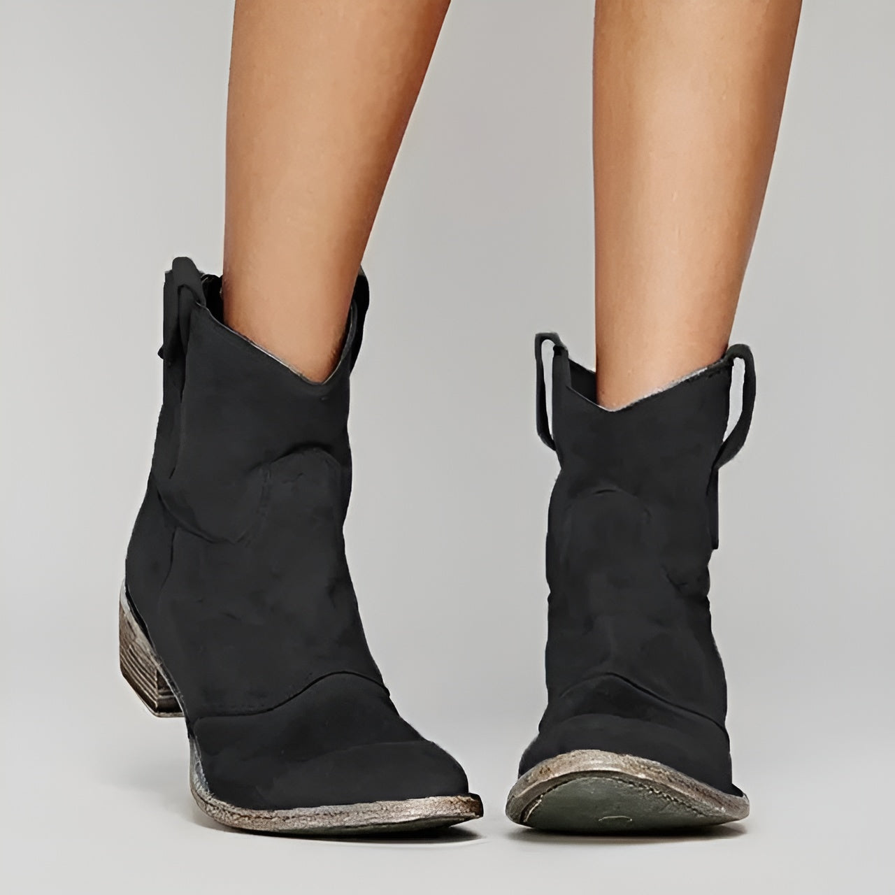 Sylvie™ – Bottines Vintage Cowboy