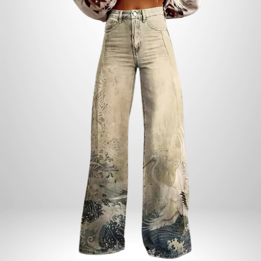 Manon™ – Pantalon bohème vintage 11