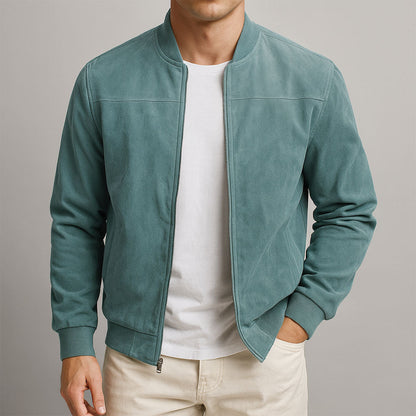 Enzo – Veste Classique en Suède Urbain