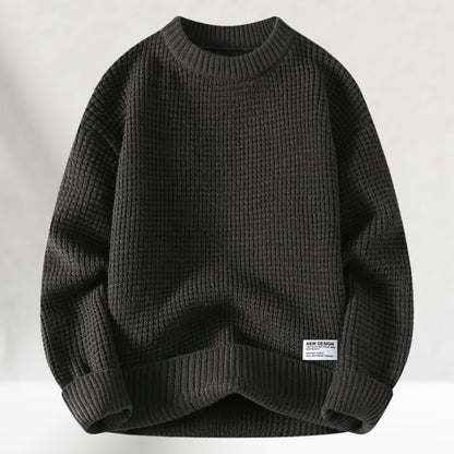 Marceau™ - Pull Col Rond en Maille Douce