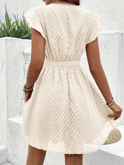 Océane™ | Robe d’Été Sans Manches à Col en V