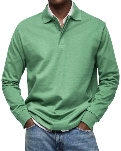 Elivo-Paris | Polo de luxe à manches longues