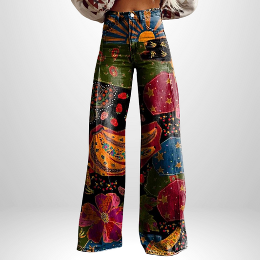 Manon™ – Pantalon bohème vintage 10
