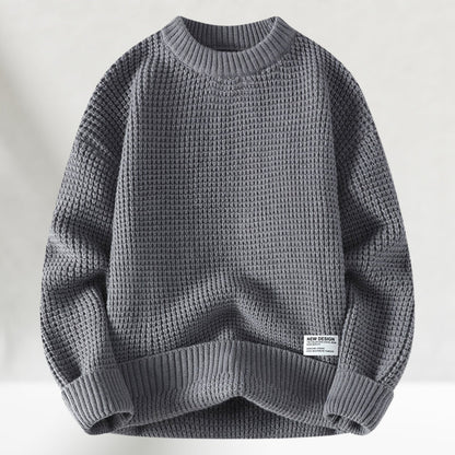 Marceau™ - Pull Col Rond en Maille Douce