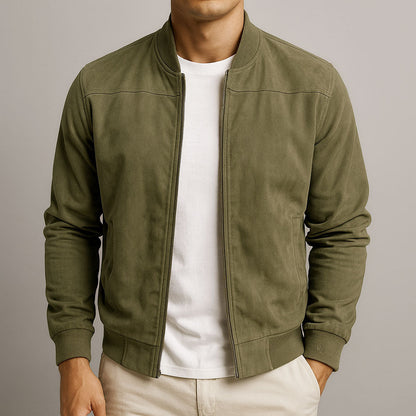 Enzo – Veste Classique en Suède Urbain
