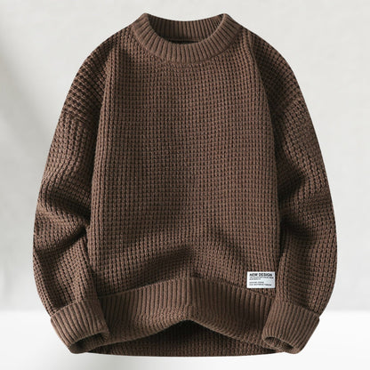 Marceau™ - Pull Col Rond en Maille Douce