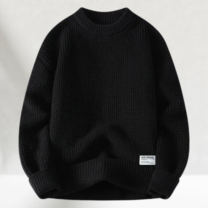 Marceau™ - Pull Col Rond en Maille Douce