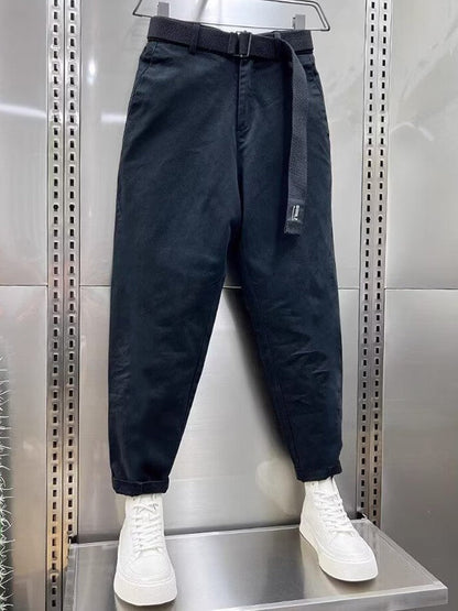 Olivier™ - Pantalon capri avec ceinture