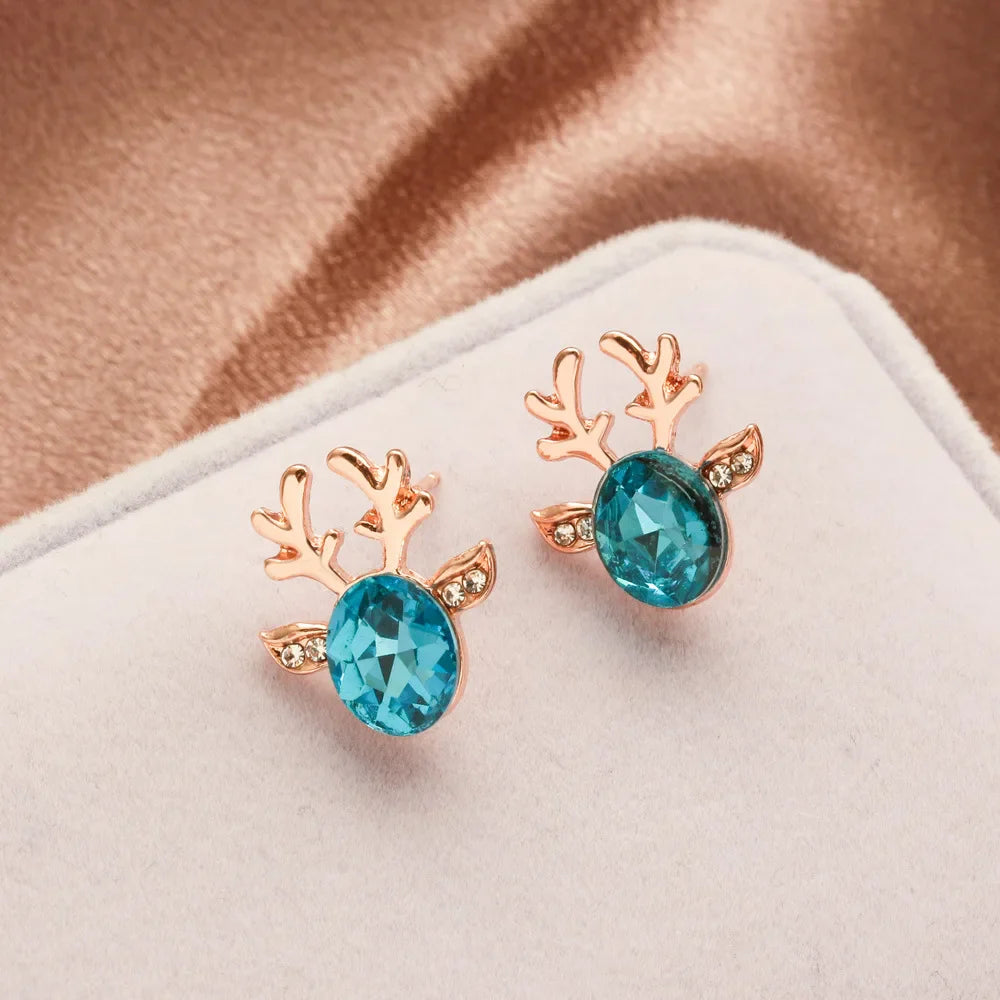 Or Rose / Bleu Clair