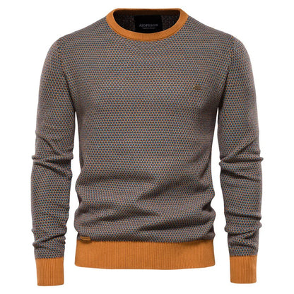 MIRAVO | Pull pour homme à motif à carreaux
