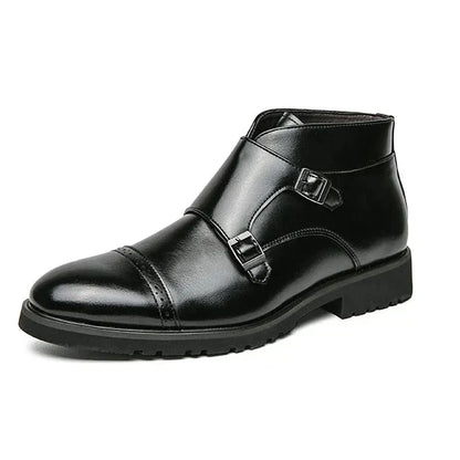 Henri™ - Double Monk en Similicuir 7