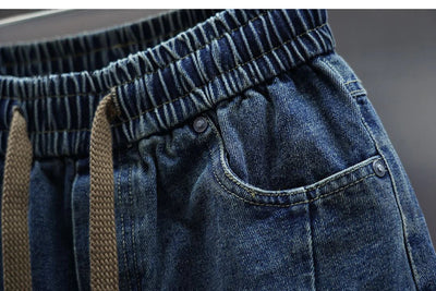 Olivier™ - Pantalon baggy en denim avec ceinture