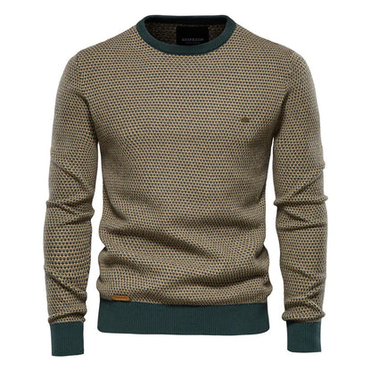MIRAVO | Pull pour homme à motif à carreaux