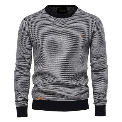 MIRAVO | Pull pour homme à motif à carreaux