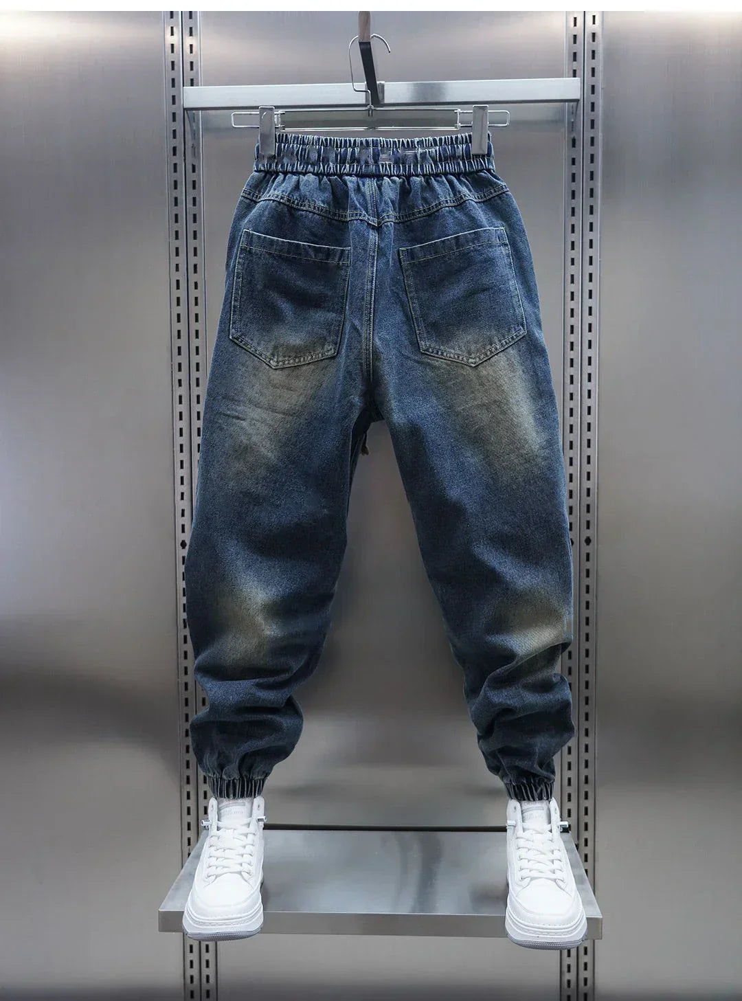 Olivier™ - Pantalon baggy en denim avec ceinture