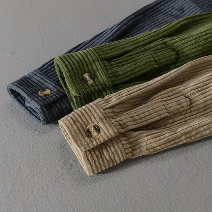 Nolan - Chemise en velours côtelé