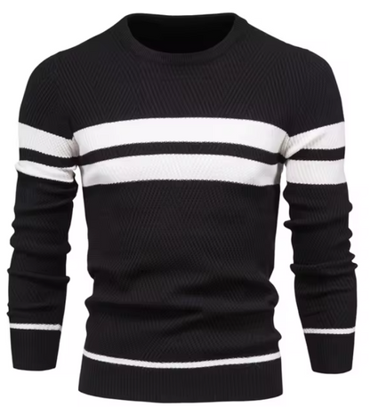 MIRAVO | Pull élégant pour homme à motif chevron