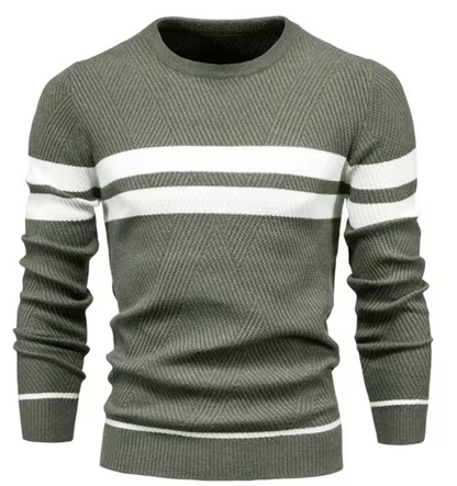 MIRAVO | Pull élégant pour homme à motif chevron