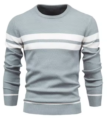 MIRAVO | Pull élégant pour homme à motif chevron