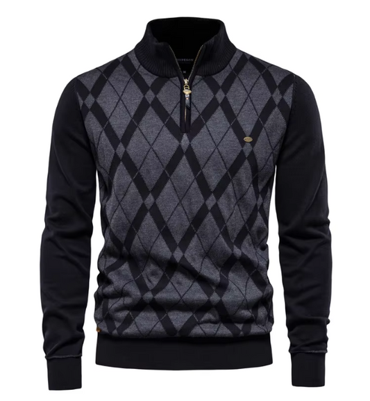MIRAVO | Pull pour homme à demi-zip