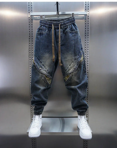 Olivier™ - Pantalon baggy en denim avec ceinture