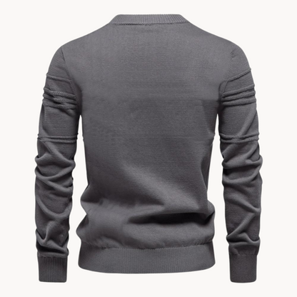 MIRAVO | Pull élégant pour homme à motif à carreaux