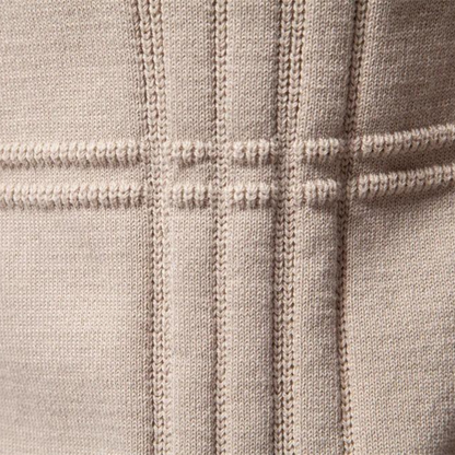 MIRAVO | Pull élégant pour homme à motif à carreaux