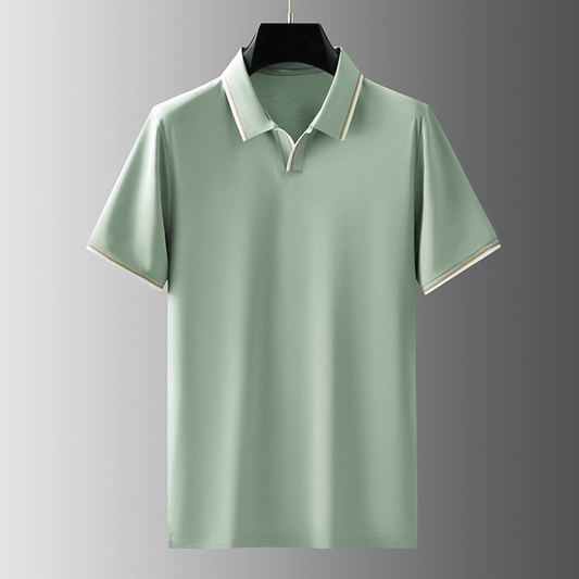 Maxence™ - Polo en Soie Premium