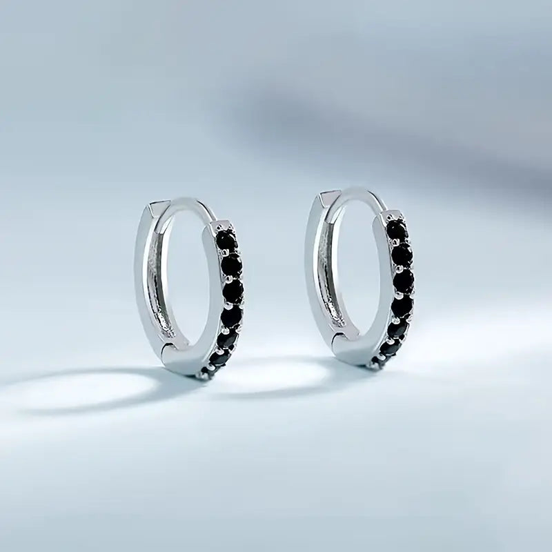Zirconium noir argenté