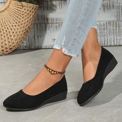 Éliane™ – Ballerines compensées confortables