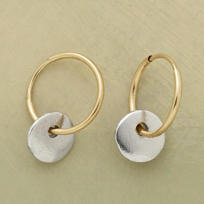 Maria™ | Boucles d’oreilles argentées