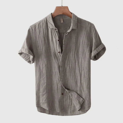 Baptiste™ – Chemise élégante à manches courtes avec boutons